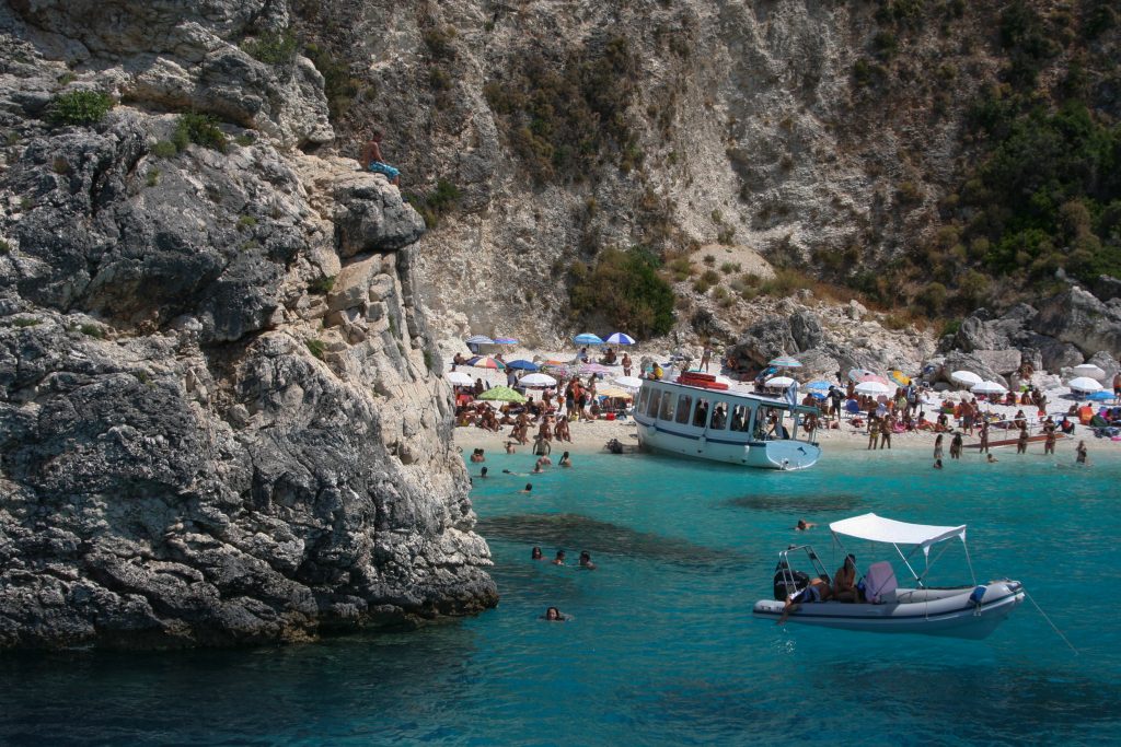 Παραλία Αγιόφυλλη από ψηλά
